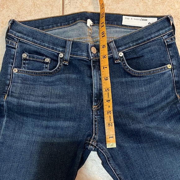 RAG & BONE Capri Jeans Blue Size 29 - Picture 7 of 14